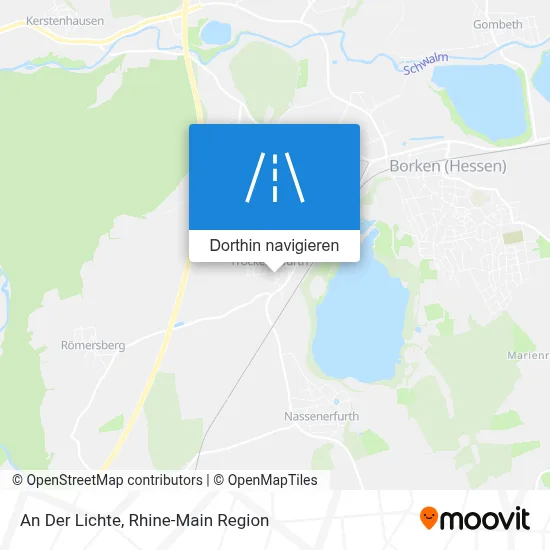 An Der Lichte Karte