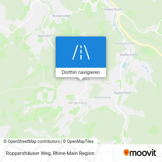Roppershäuser Weg Karte