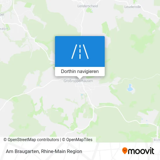 Am Braugarten Karte