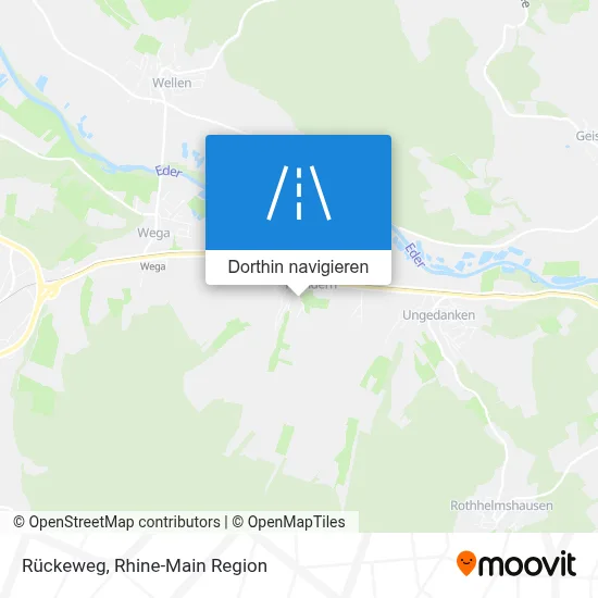 Rückeweg Karte