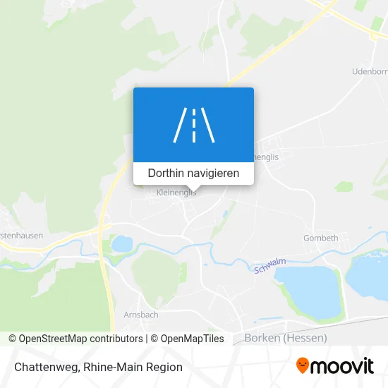 Chattenweg Karte