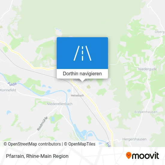 Pfarrain Karte