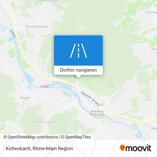 Kottenbach Karte