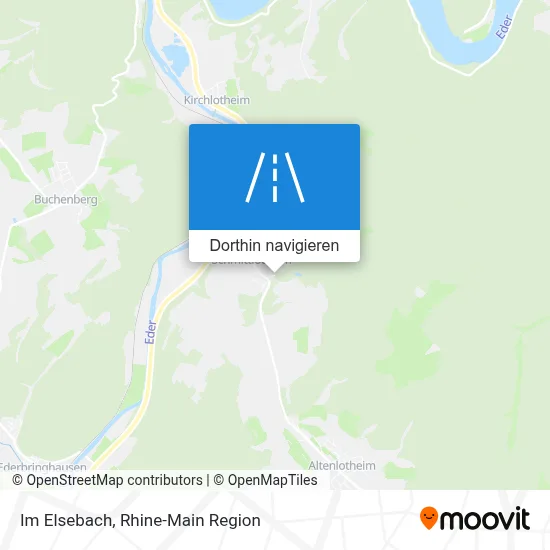 Im Elsebach Karte