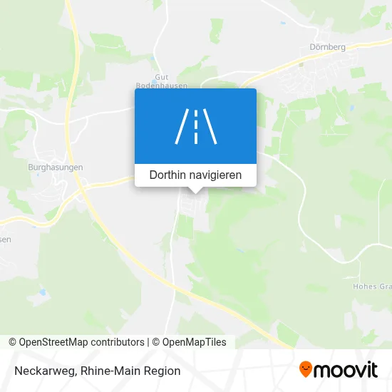 Neckarweg Karte