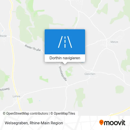 Welsegraben Karte