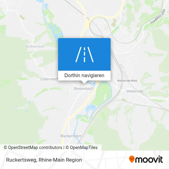 Ruckertsweg Karte