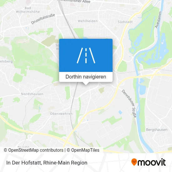 In Der Hofstatt Karte