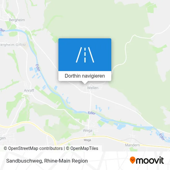 Sandbuschweg Karte