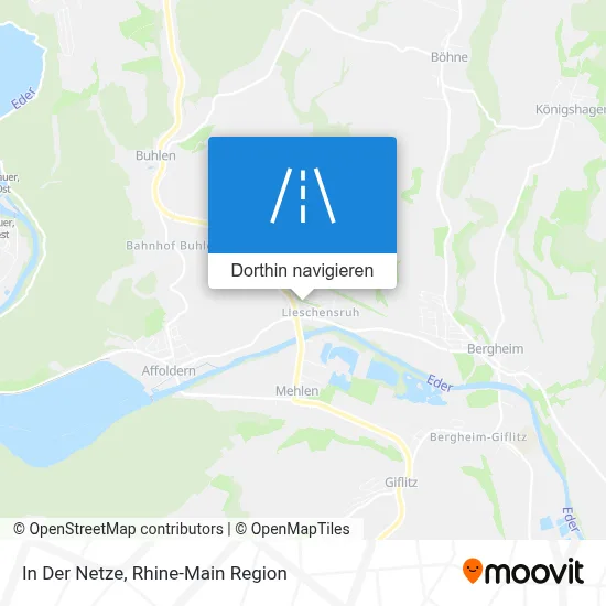 In Der Netze Karte