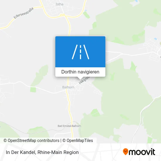 In Der Kandel Karte
