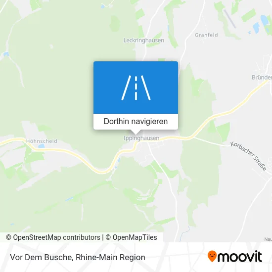 Vor Dem Busche Karte