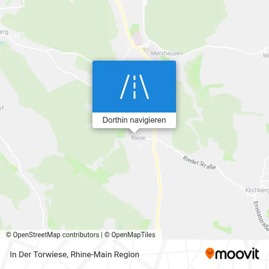In Der Torwiese Karte