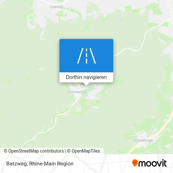 Batzweg Karte
