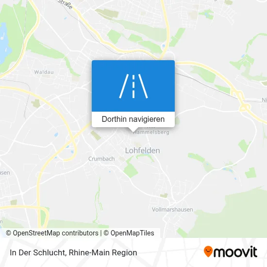 In Der Schlucht Karte