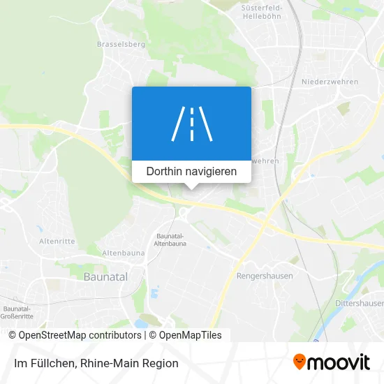 Im Füllchen Karte
