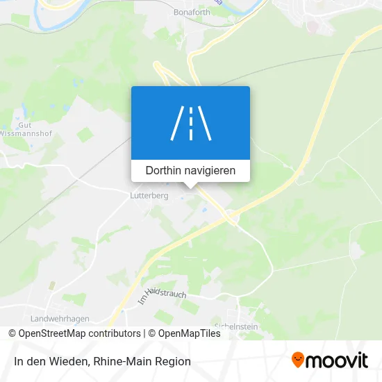 In den Wieden Karte