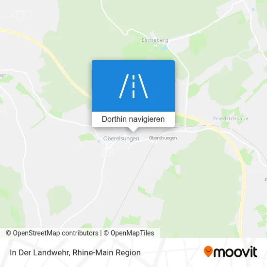 In Der Landwehr Karte