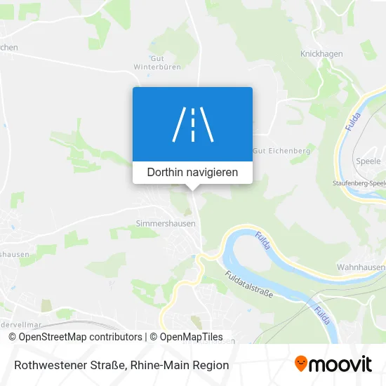 Rothwestener Straße Karte