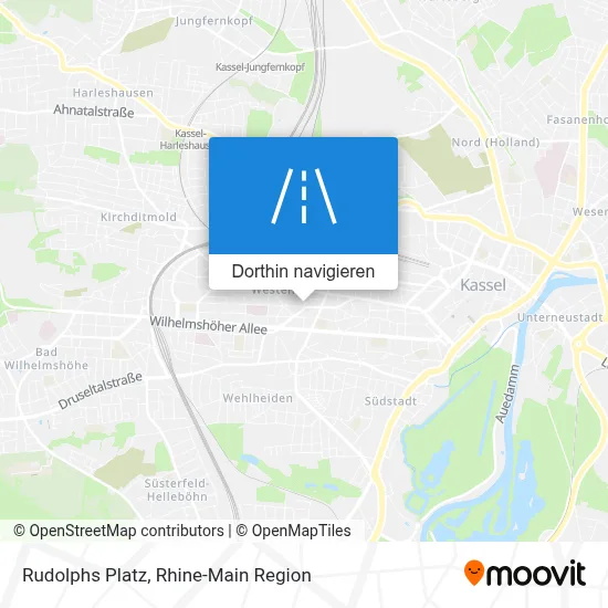 Rudolphs Platz Karte