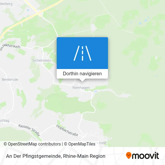 An Der Pfingstgemeinde Karte