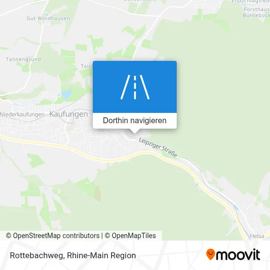 Rottebachweg Karte
