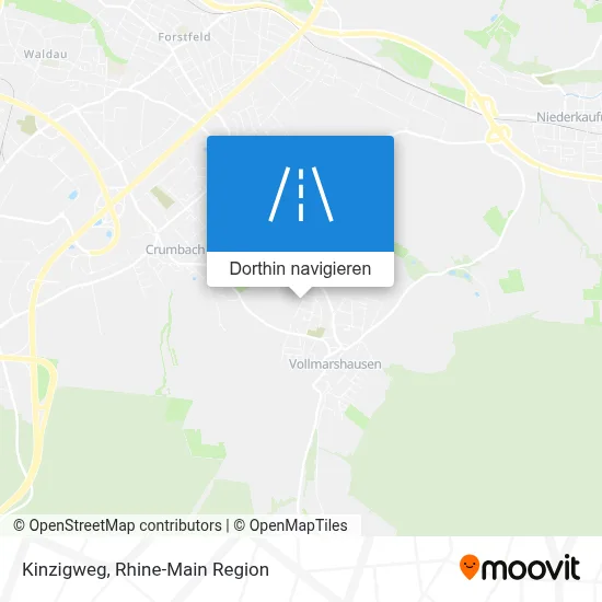 Kinzigweg Karte