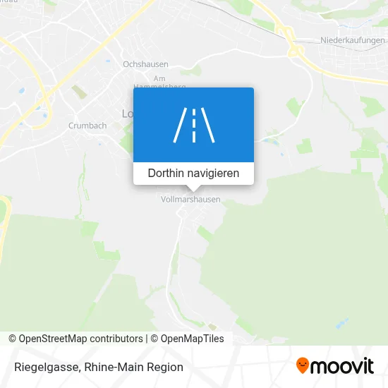 Riegelgasse Karte