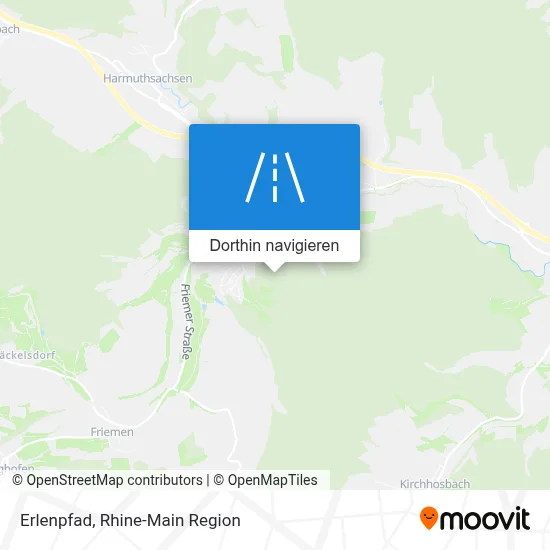 Erlenpfad Karte