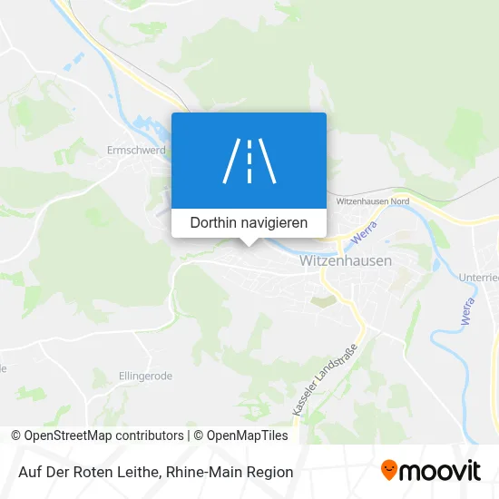 Auf Der Roten Leithe Karte