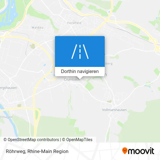 Röhrweg Karte