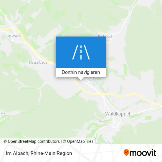 Im Albach Karte