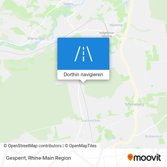 Gesperrt Karte