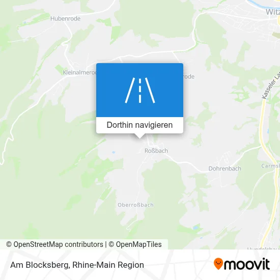 Am Blocksberg Karte