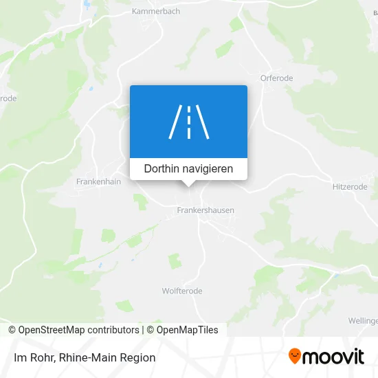 Im Rohr Karte