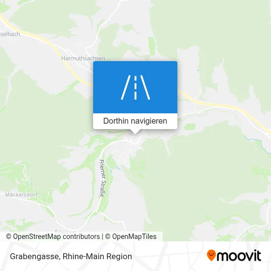 Grabengasse Karte