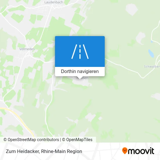 Zum Heidacker Karte