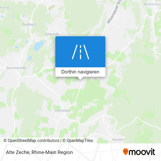 Alte Zeche Karte