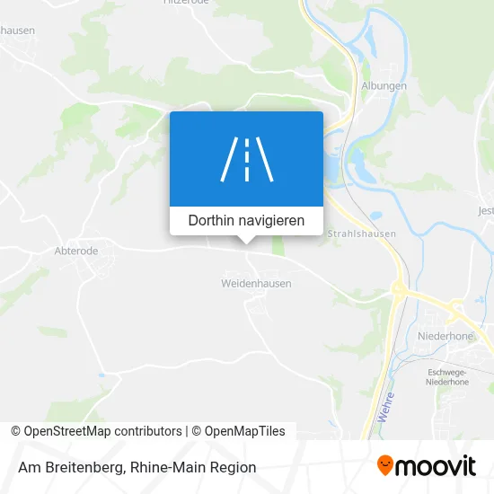 Am Breitenberg Karte