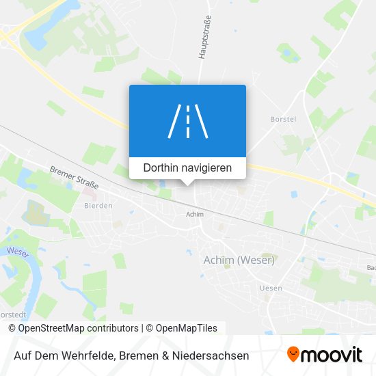Auf Dem Wehrfelde Karte