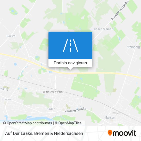 Auf Der Laake Karte