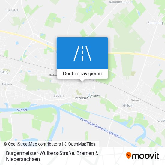 Bürgermeister-Wülbers-Straße Karte