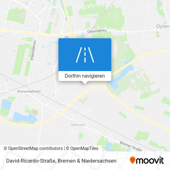 David-Ricardo-Straße Karte