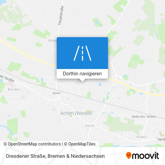 Dresdener Straße Karte
