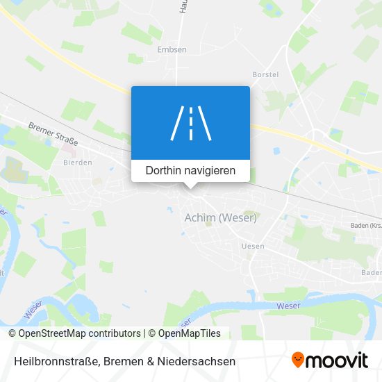 Heilbronnstraße Karte