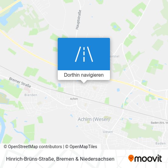 Hinrich-Brüns-Straße Karte