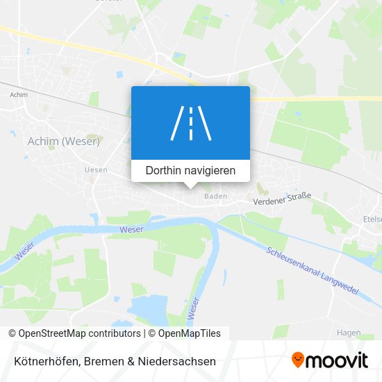 Kötnerhöfen Karte