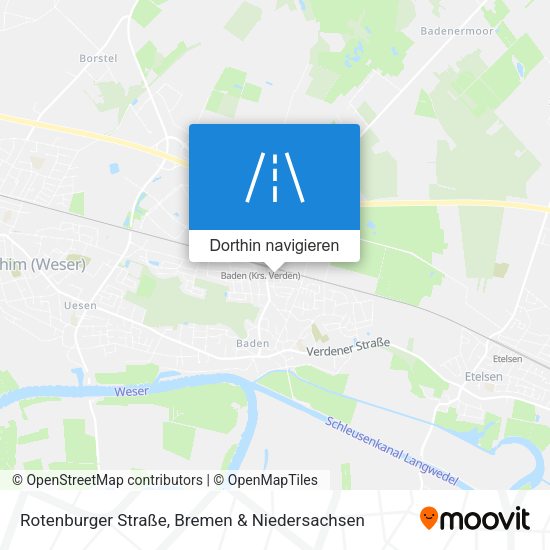 Rotenburger Straße Karte