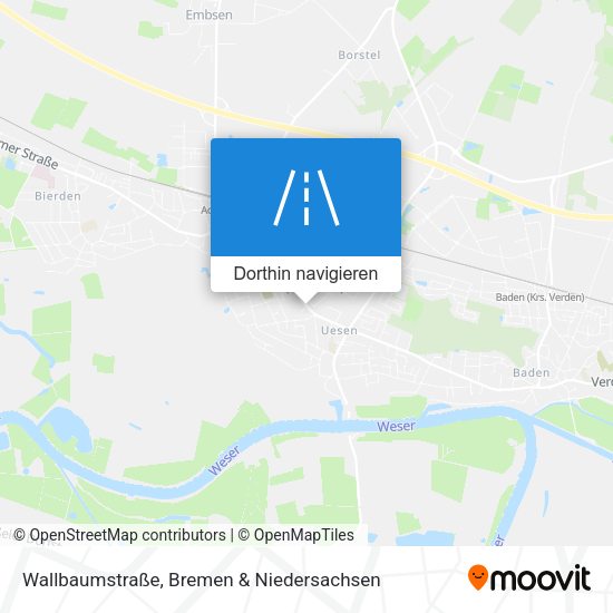 Wallbaumstraße Karte
