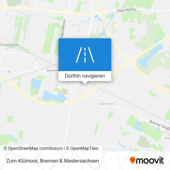 Zum Klümoor Karte
